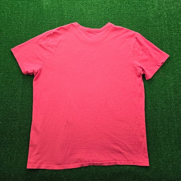 Ralph Lauren Denim & Supply Tshirt Mens Large Red Graphic Print America Logo - Picture 9 of 11